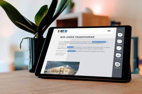 Haustechnik Eugster Contao Website umgesetzt von Media Motion AG, Wittenbach, Schweiz
